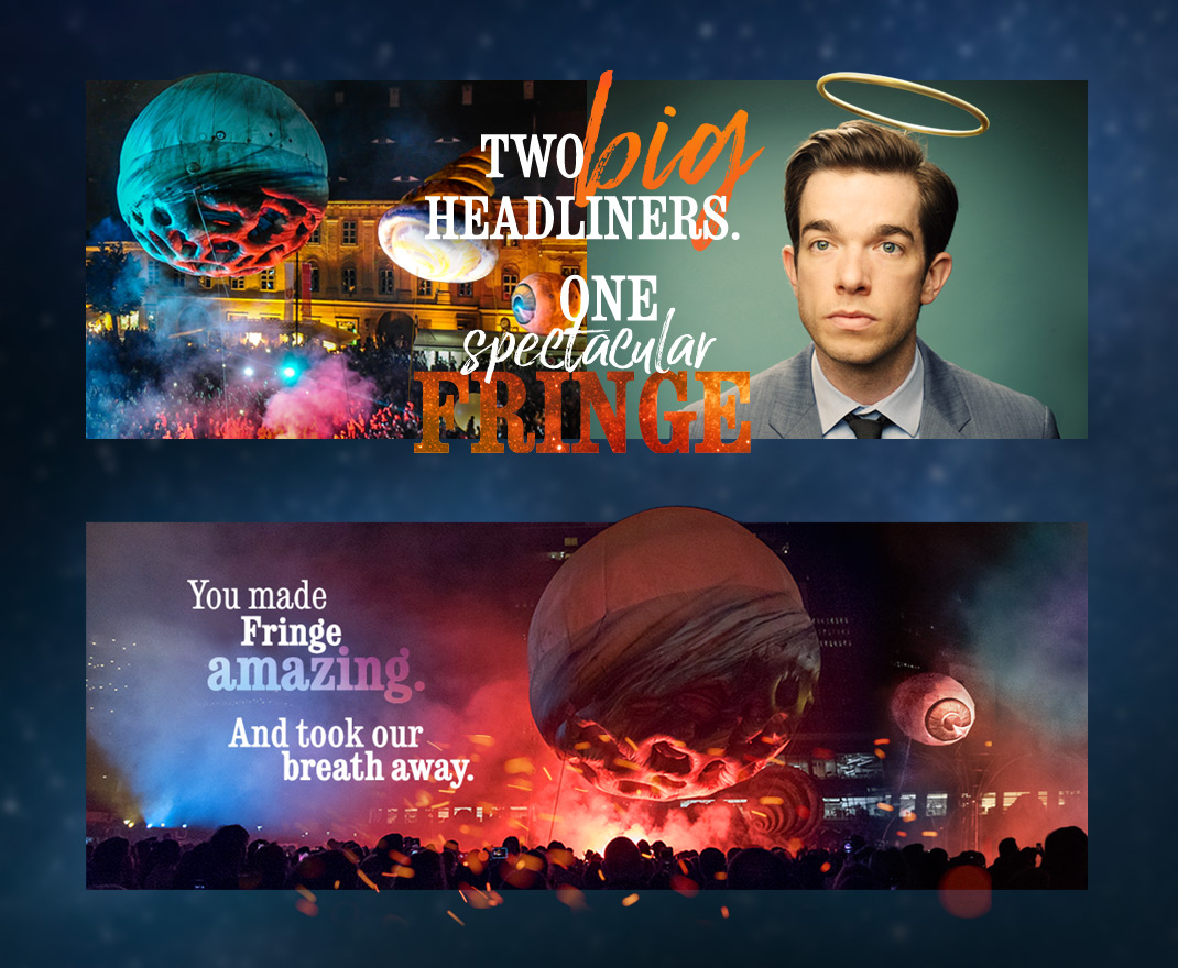 Fringe Homepage Graphics