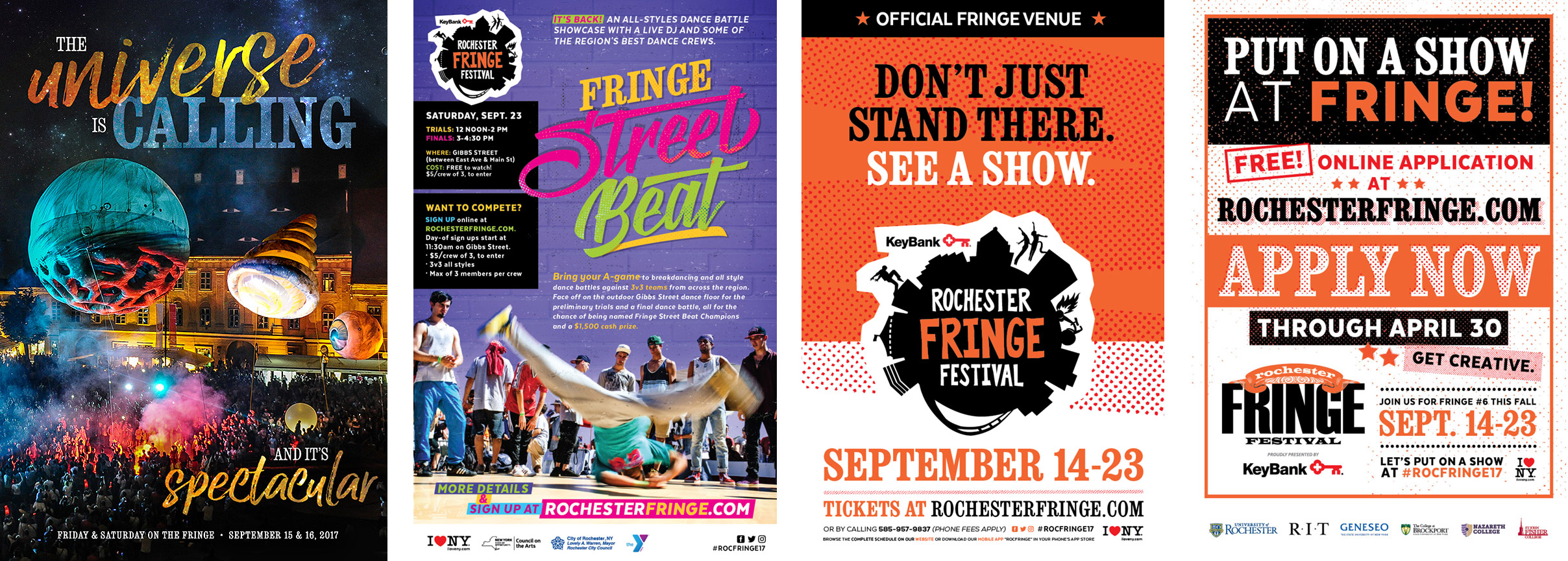 Fringe Poster Designs